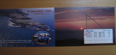 CY9C * St. Paul Island 2019 expedition * QSL