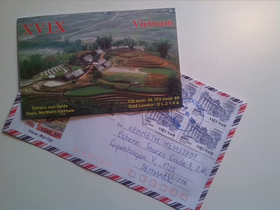 XV1X QSL for 6 meter (og 60 meter) QSO